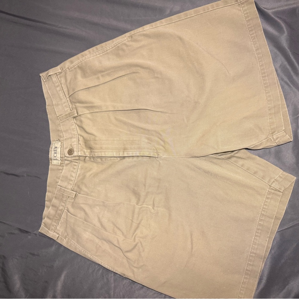 Vintage J. Crew Beige Khaki Shorts